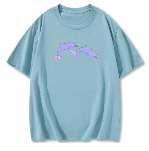 BLUE DOLPHINS T-SHIRT